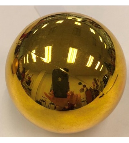 80MM GOLD SHINY BAUBLE  
